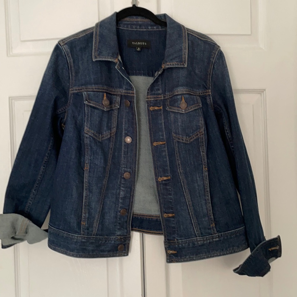 Talbots jean jacket